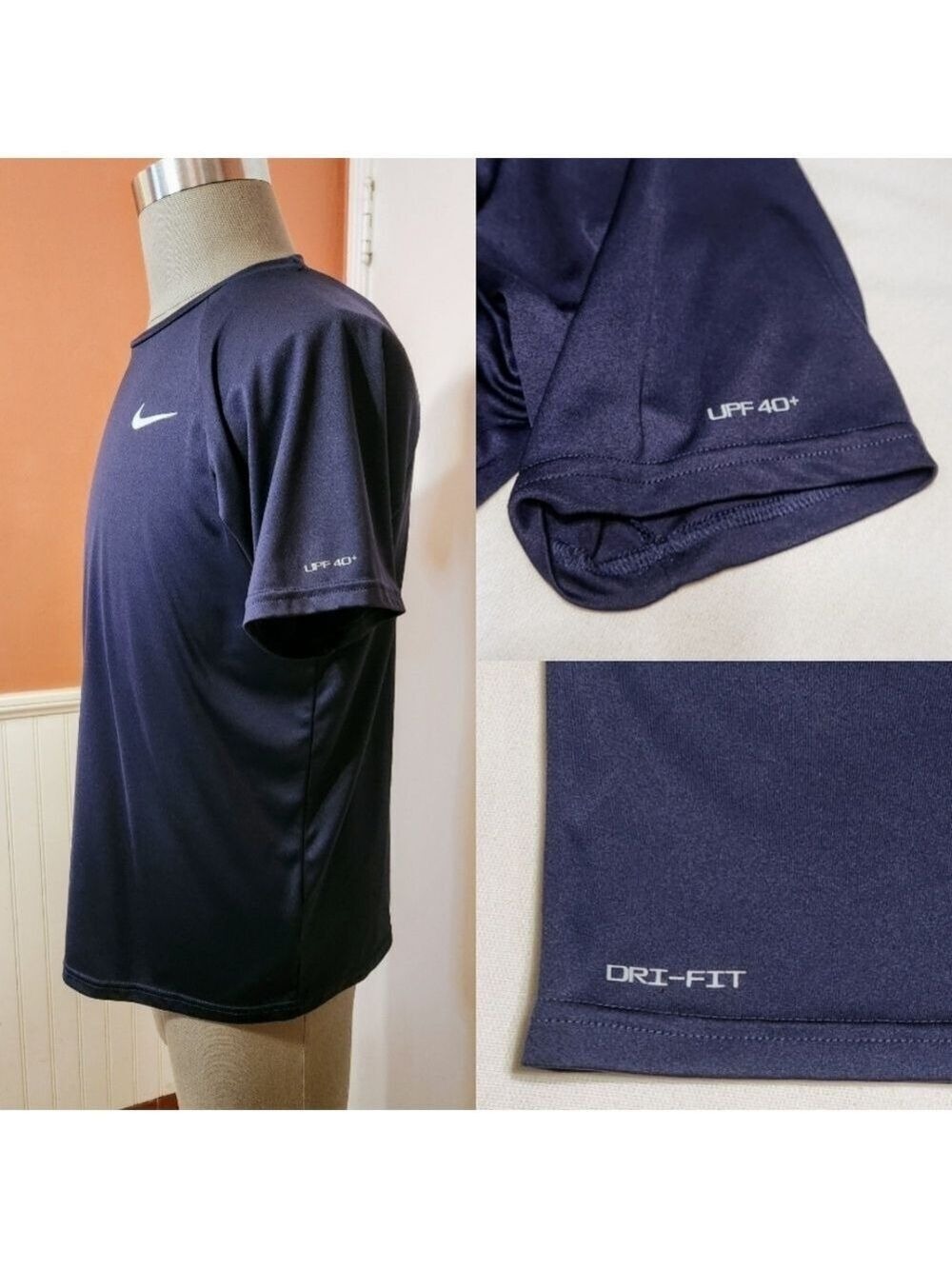 Nike Dri Fit Athletic Bundle Navy Yellow Black Medium - Picture 4 of 11
